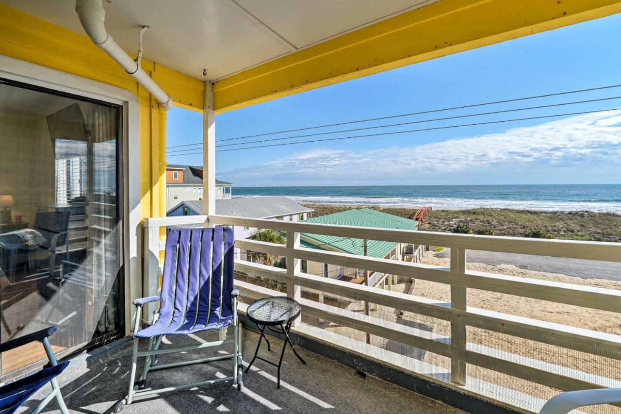 Breezy Beach Retreat With 180-Degree Ocean Views! Apartman Carolina Beach Kültér fotó