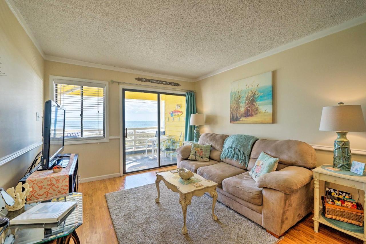 Breezy Beach Retreat With 180-Degree Ocean Views! Apartman Carolina Beach Kültér fotó