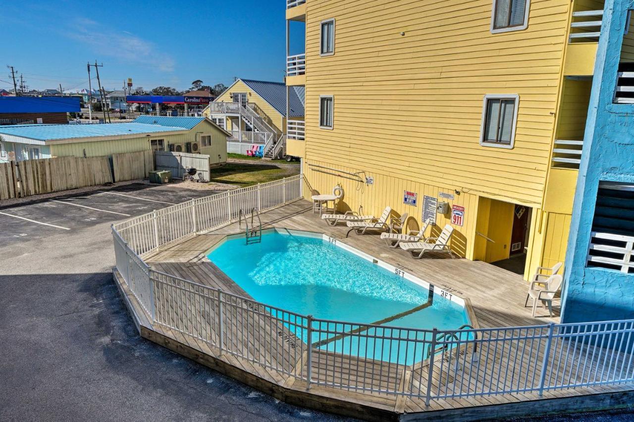 Breezy Beach Retreat With 180-Degree Ocean Views! Apartman Carolina Beach Kültér fotó