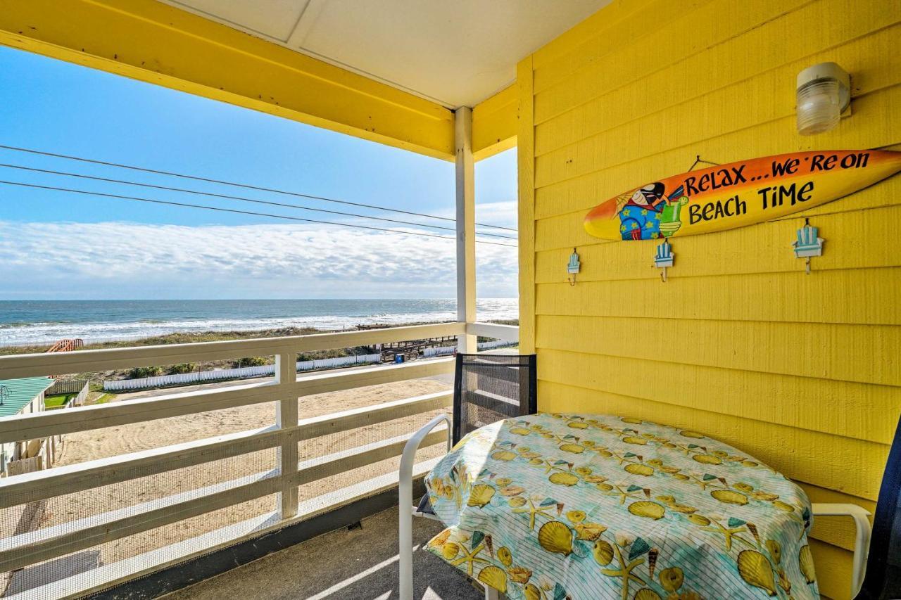 Breezy Beach Retreat With 180-Degree Ocean Views! Apartman Carolina Beach Kültér fotó